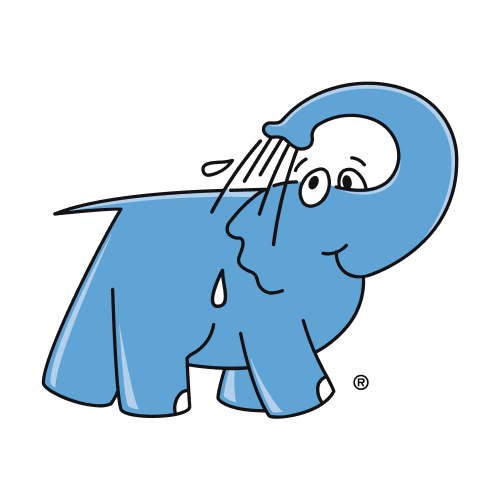 Logo Éléphant Bleu